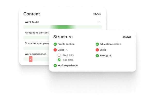 ATS Resume Checker Simulate The ATS Scan Kickresume