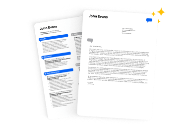 A cover letter complementing a resume.