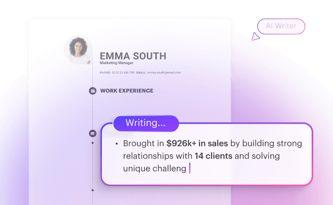 AI Resume Writer preview