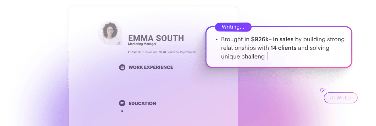 AI Resume Writer preview