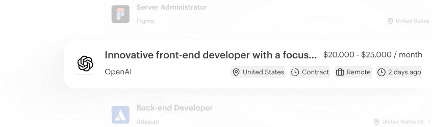 Job Board preview