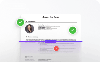 Resume Feedback preview